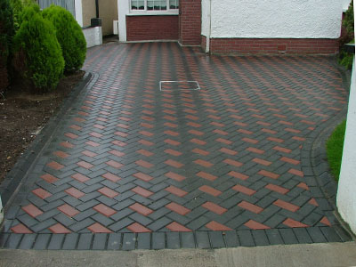 driveway after