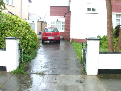 driveway before