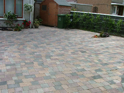 paved drive after
