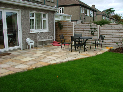 back garden